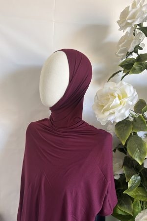 Hijab en  Jersey  Amber